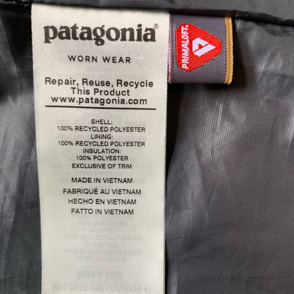 Patagonia Men's Nano Puff Jacket Grey Color Sz XXL - Picture 9 of 9